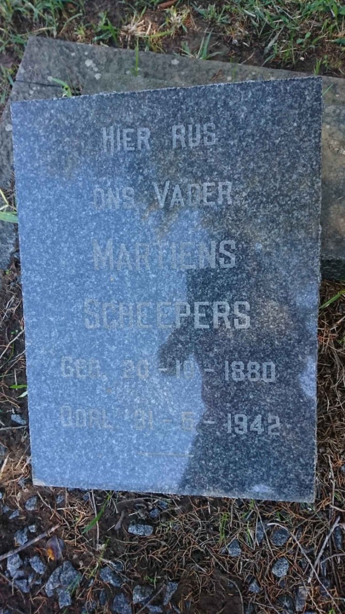 SCHEEPERS Martiens 1880-1942
