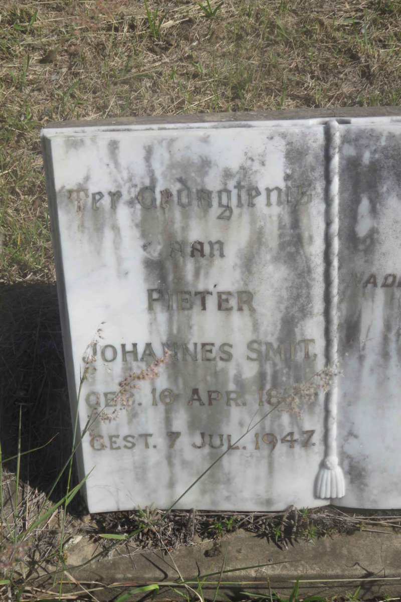 SMIT Pieter Johannes 18??-1947