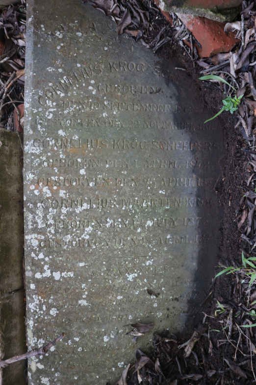 SCHEEPERS Cornelius Krog 186?-186? :: SCHEEPERS Cornelius Krog 1872-1872 :: KROG Cornelius Maarten 1873-1874