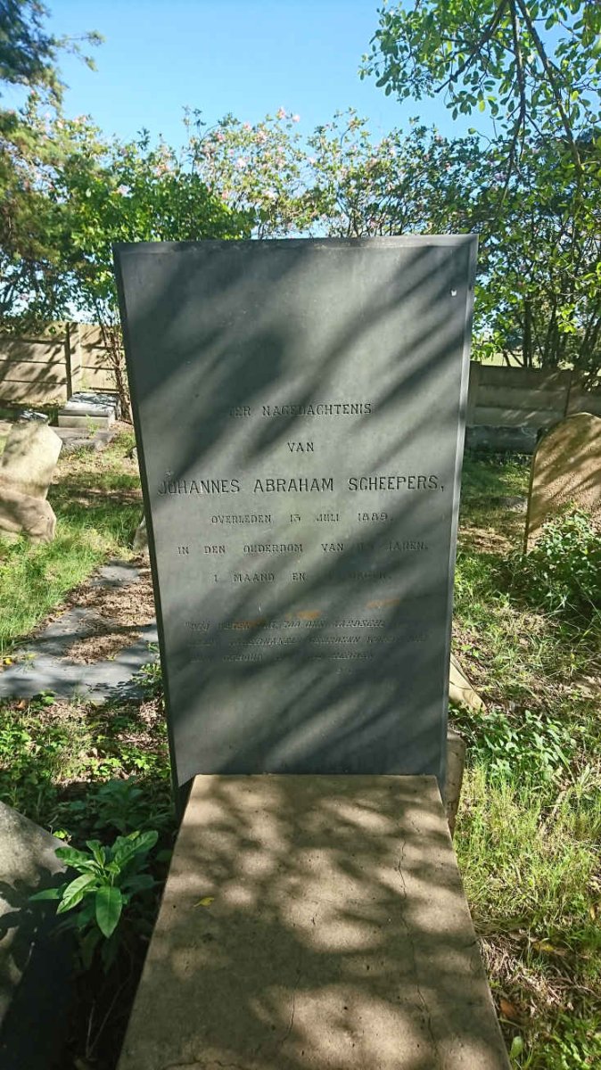 SCHEEPERS Johannes Abraham -1889