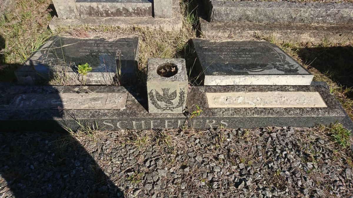 SCHEEPERS Albert 1887-1934 &amp; Etta POTGIETER 1890-1959