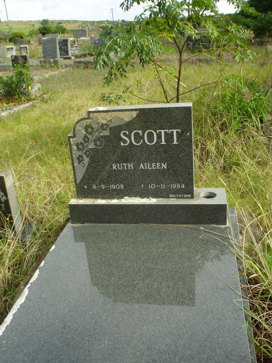 SCOTT Ruth Aileen 1908-1984