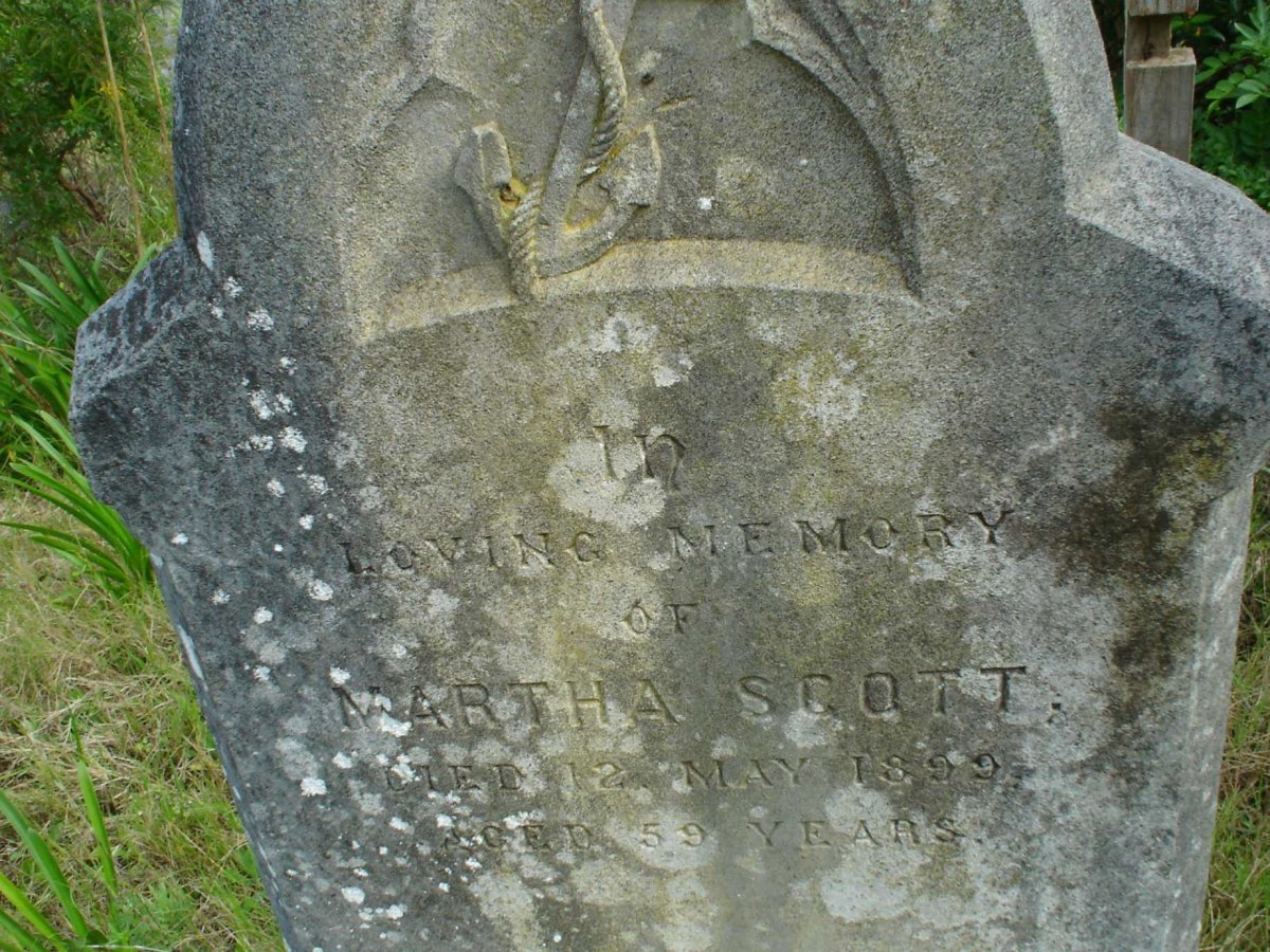 SCOTT Martha -1899