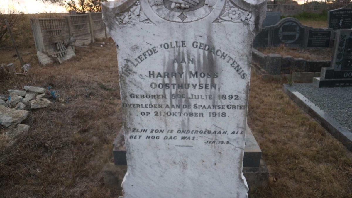 OOSTHUYSEN Harry Moss 1892-1918