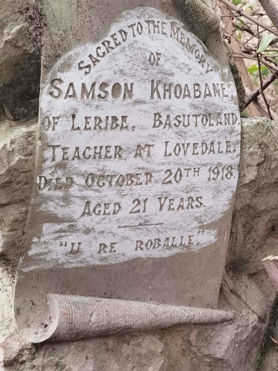 KHOABANE Samson -1918