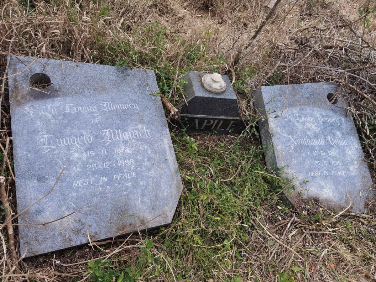 XAPILE Lungelo Mlameh 1951-1986 & Nonthanda Yohsa 1941-1986