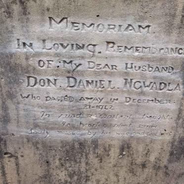 NGWADLA Don Daniel -1942