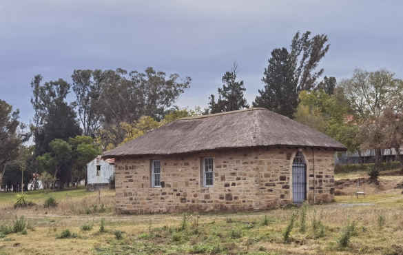 3. An old church building still standing at Lovedale.