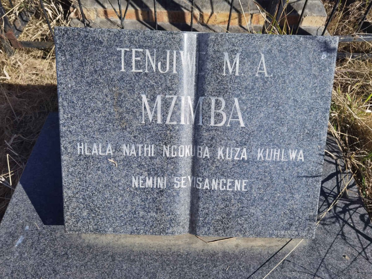 MZIMBA Tenjiwe M.A.