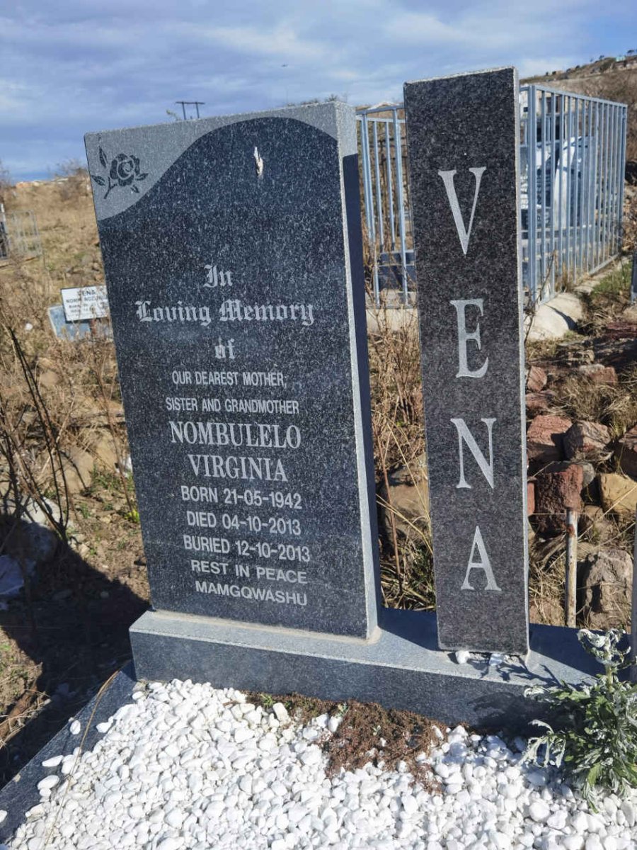 VENA Nombulelo Virginia 1942-2013