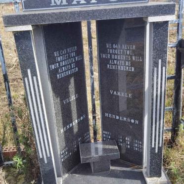 MAFU Velile Henderson 1934-1998 :: MAFU Vakele Henderson 1934-2013