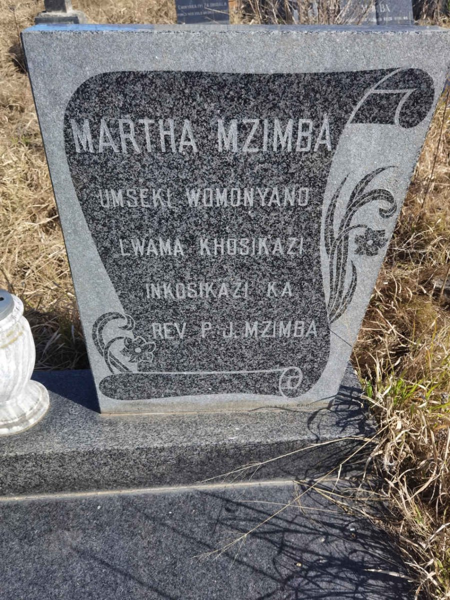 MZIMBA Martha