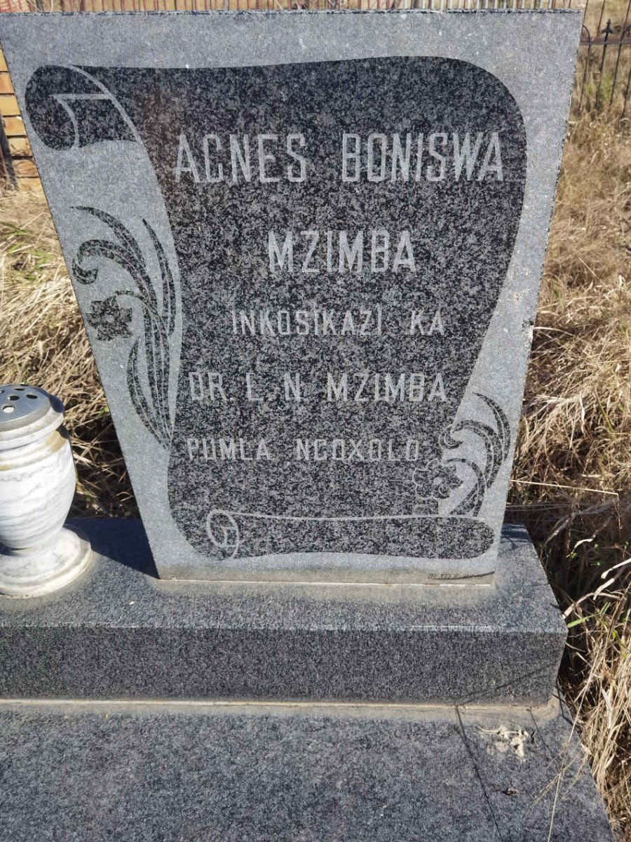 MZIMBA Agnes Boniswa
