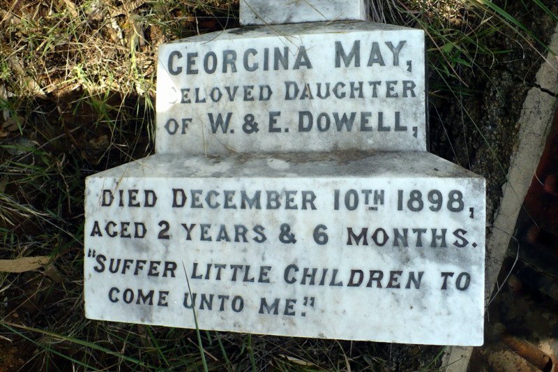 DOWELL Georgina May -1898