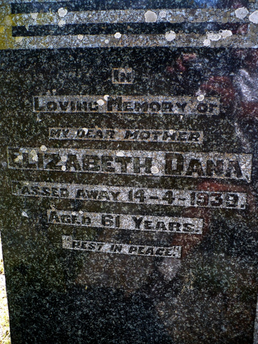 DANA Elizabeth -1939
