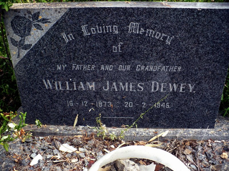 DEWEY William James 1873-1945