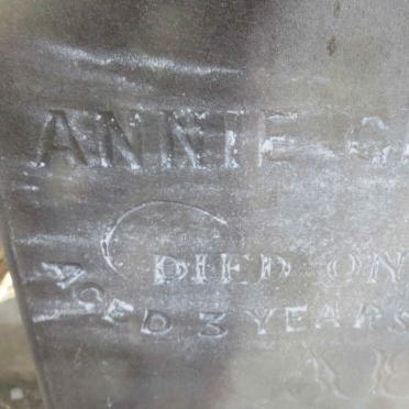 DEVELING Annie Gertrude -1869 :: DEVELING Andre N. -1869