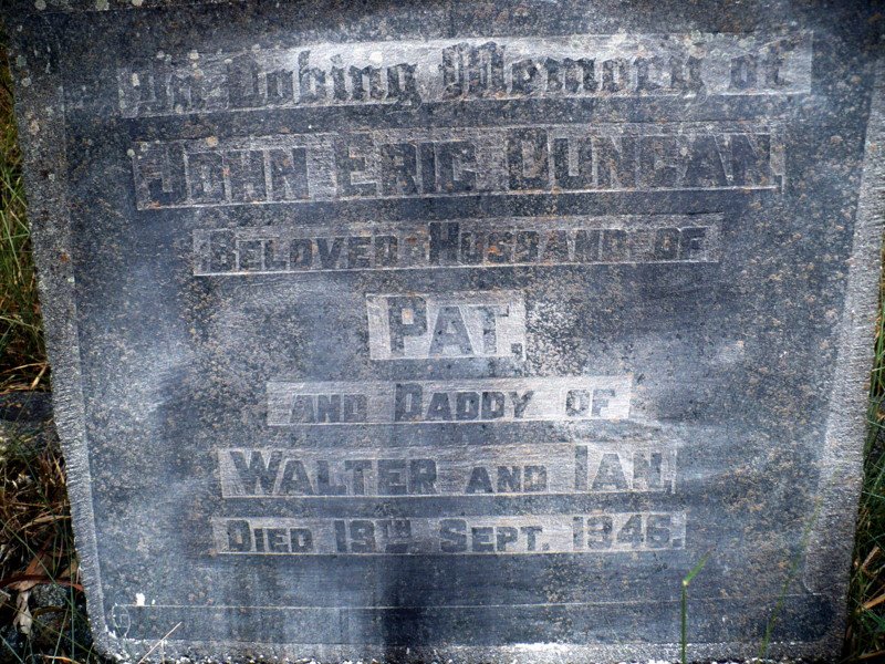 DUNCAN John Eric -1946