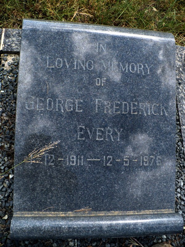 EVERY George Frederick 1911-1976