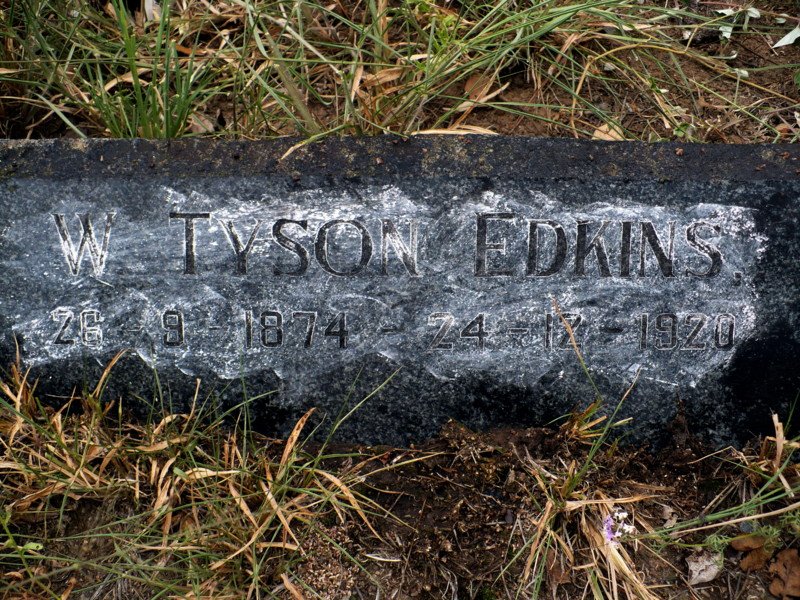 EDKINS W. Tyson 1874-1920
