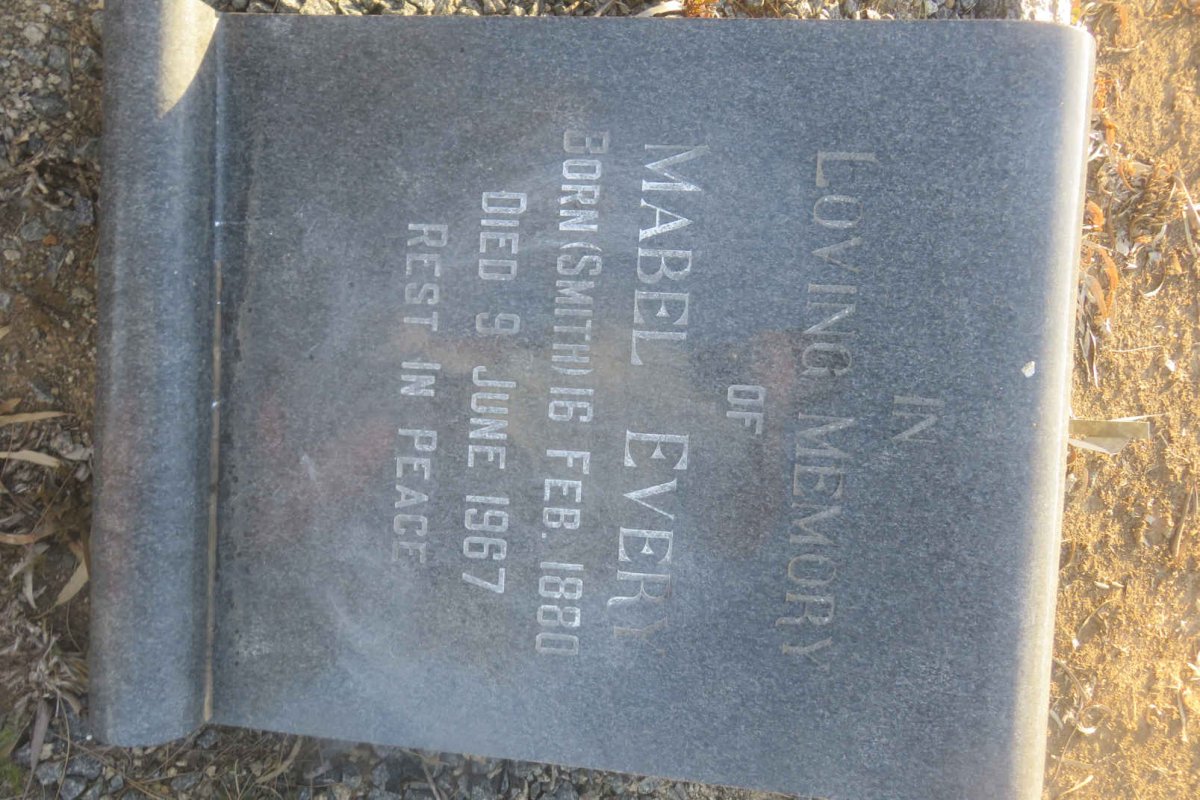 EVERY Mabel nee SMITH 1880-1967