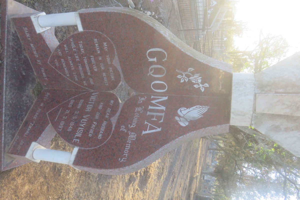 GQOMFA Victor Vuyisile 1949-1997