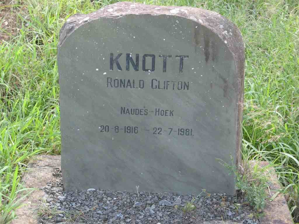 KNOTT Ronald Clifton 1916-1981
