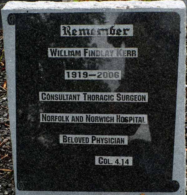 KERR William Findlay 1919-2006