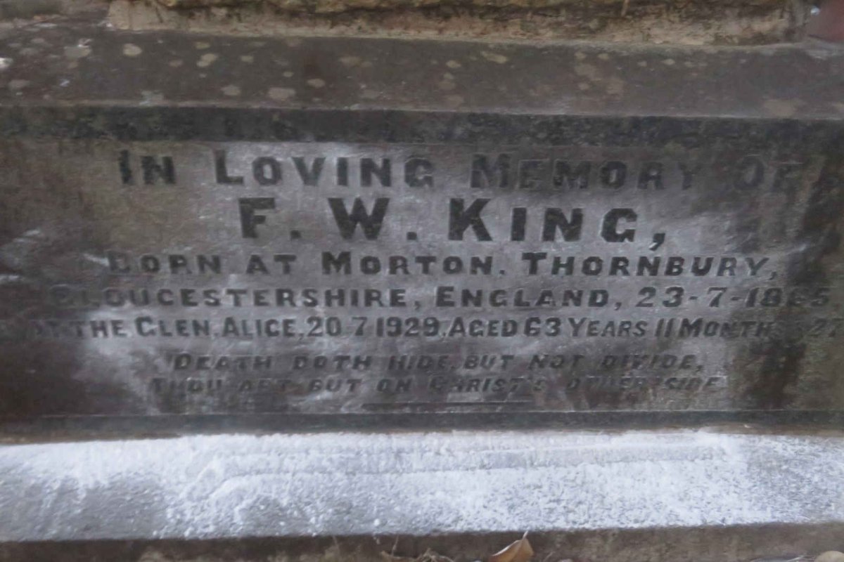 KING F.W. 1865-1929