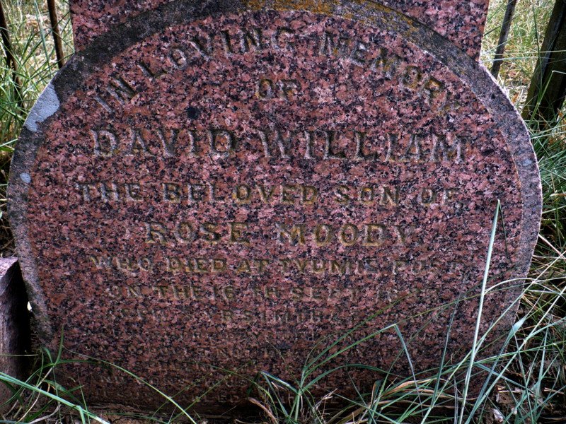 MOODY David William -1897