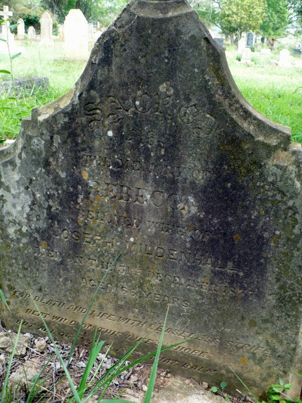 MILDENHALL Rebecca -1877