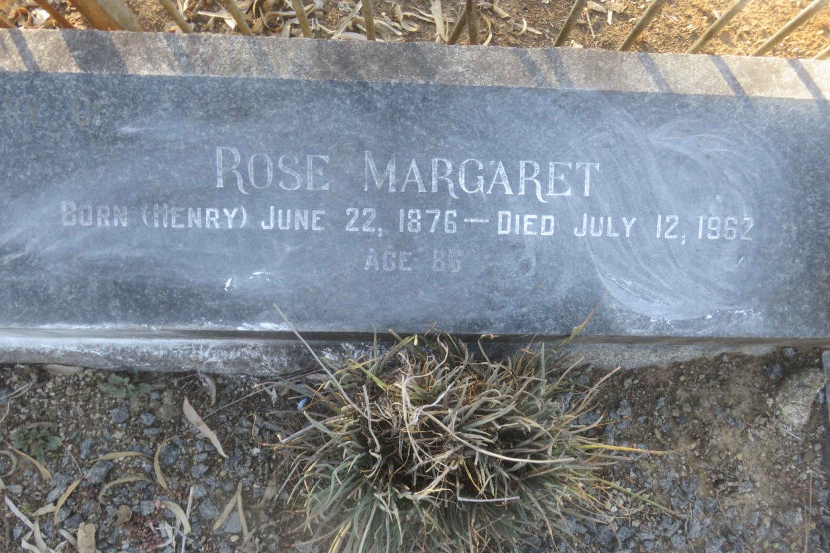 MOODY Daniel 1874-1928 &amp; Rose Margaret HENRY 1876-1962