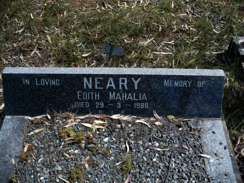 NEARY Edith Mahalia -1988