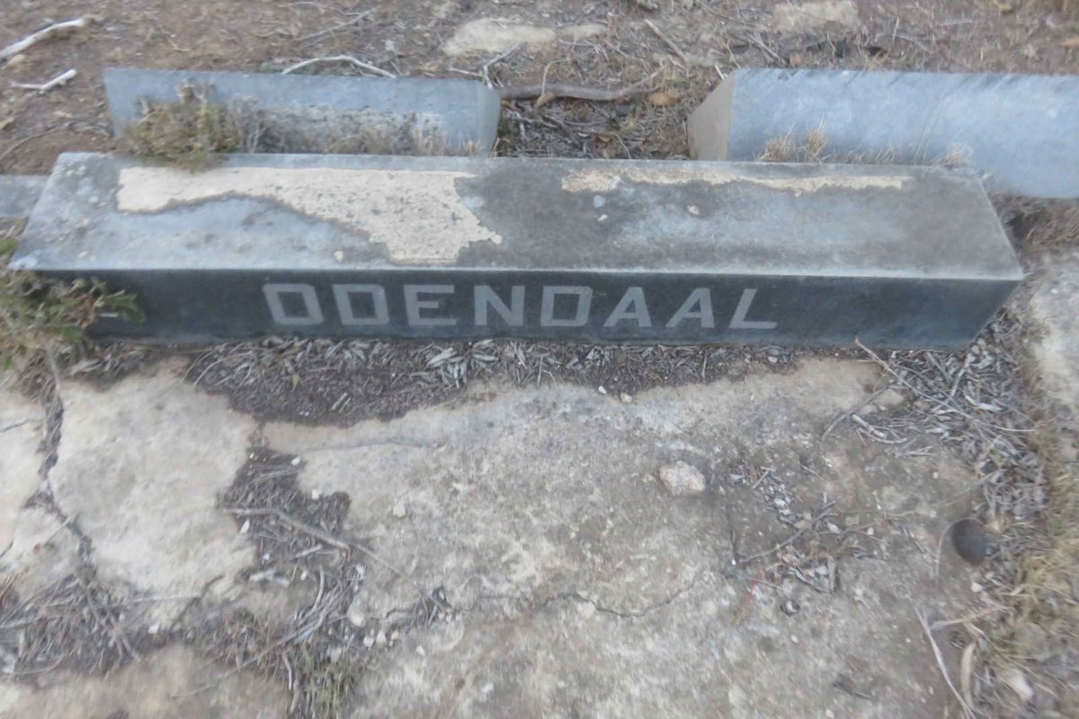 ODENDAAL Nicolaas Jacobus 1925-1926 :: ODENDAAL Gert Pieter Christiaan 1927-1927