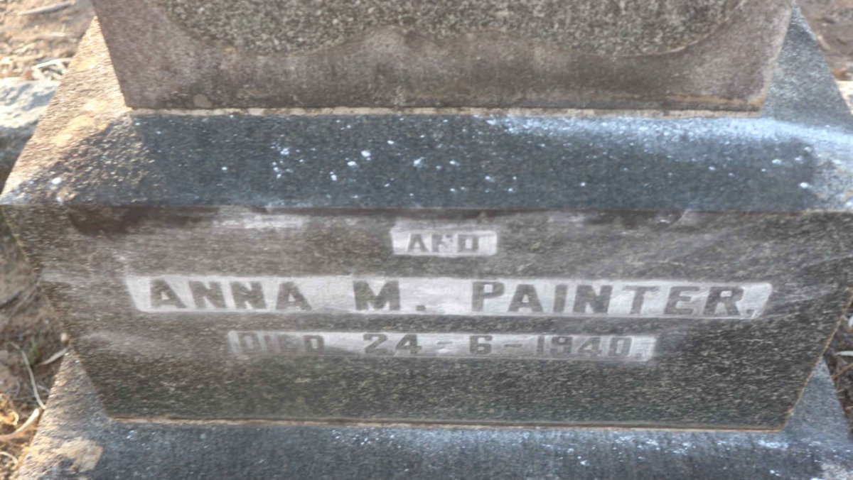 PAINTER Anna M. -1940