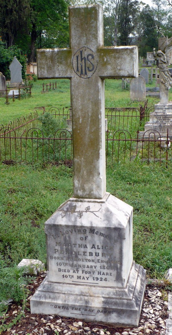 PENDLEBURY Martha Alice 1863-1924