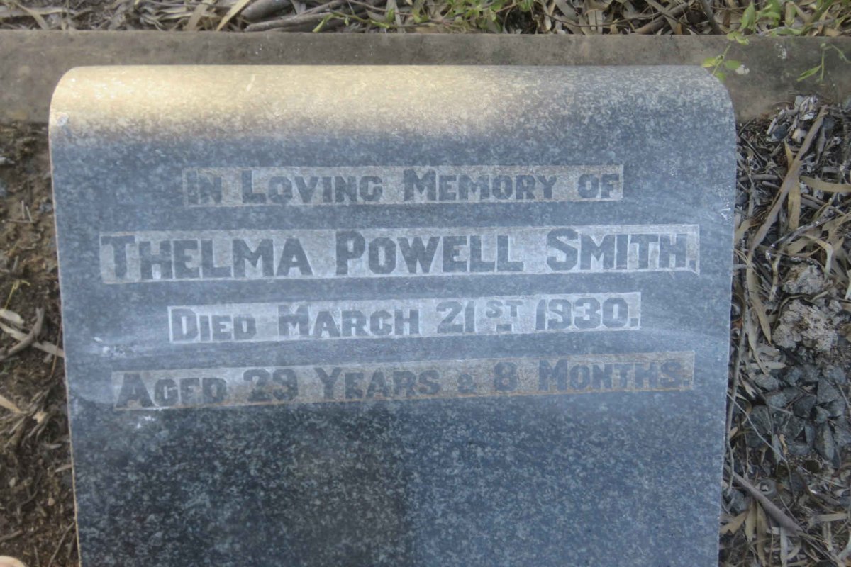 SMITH Thelma Powell -1930
