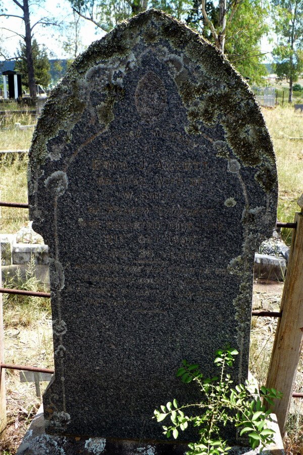 SMITH Emma J. nee AGGETT -1897
