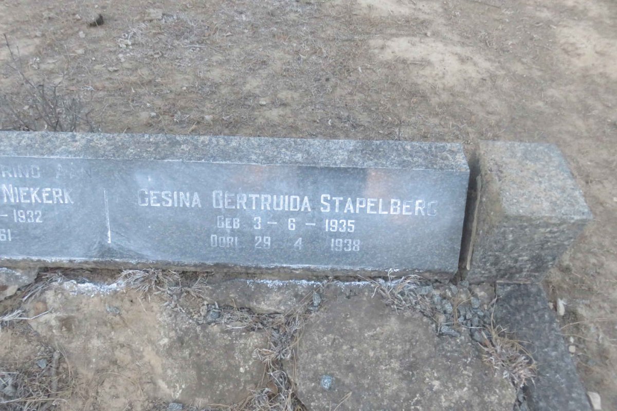 STAPELBERG Gesina Gertruida 1935-1938