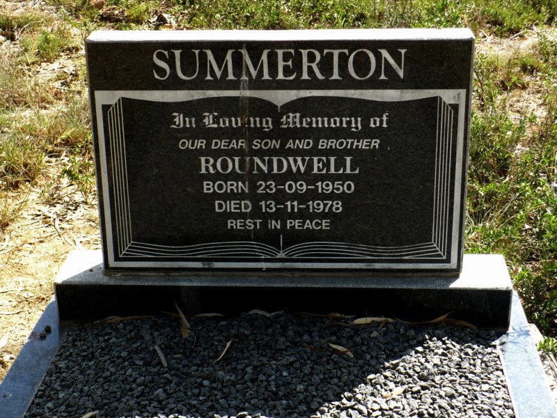 SUMMERTON Roundwell 1950-1978