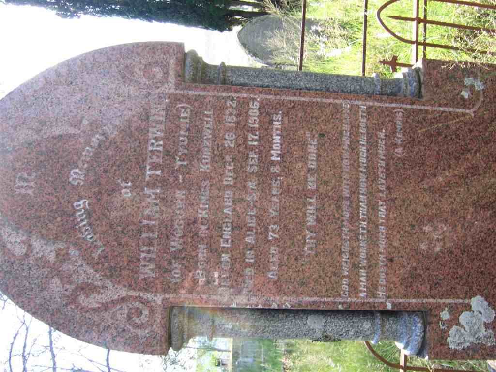 TERWIN William 1832-1906