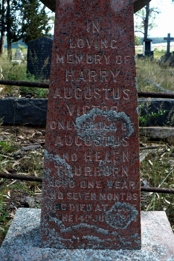 THURBURN Harry Augustus Victor -1884