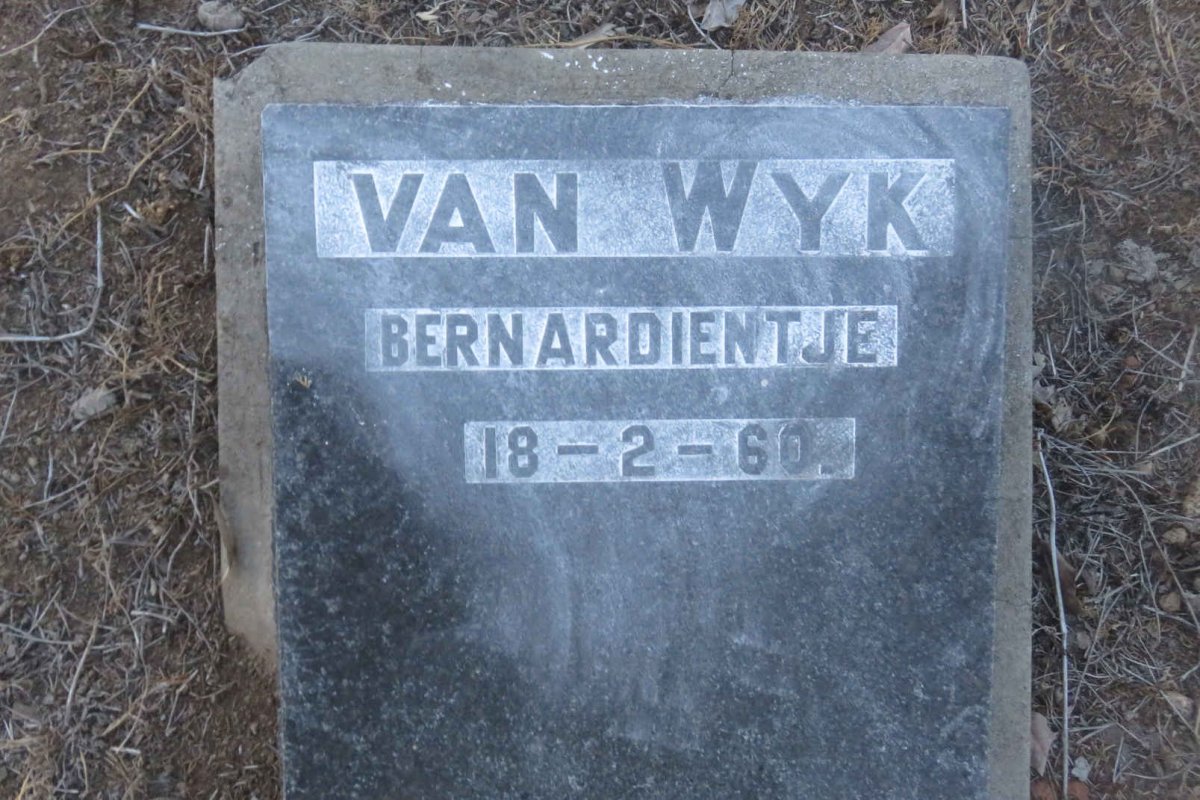 WYK Bernardientje, van -1960