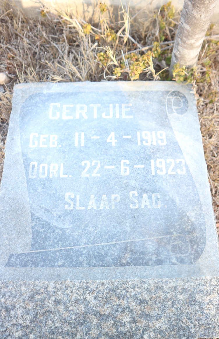 ? Gertjie 1919-1923
