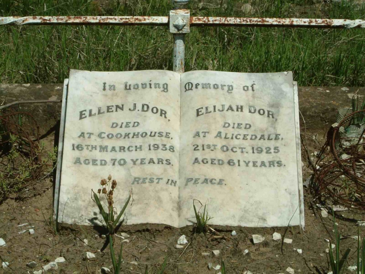 DOR Elijah -1925 &amp; Ellen -1938