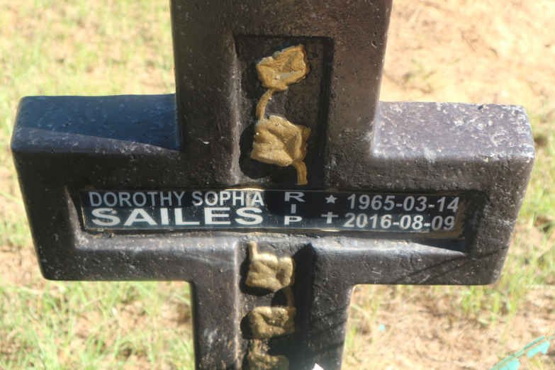 SAILES Dorothy Sophia 1965-2016