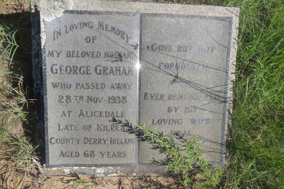 GRAHAM George -1938