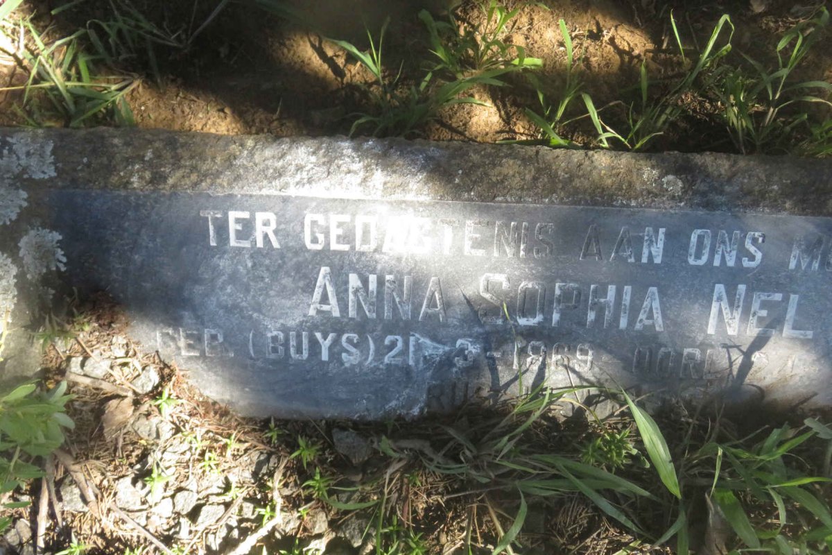 NEL Anna Sophia nee BUYS 1869-1958