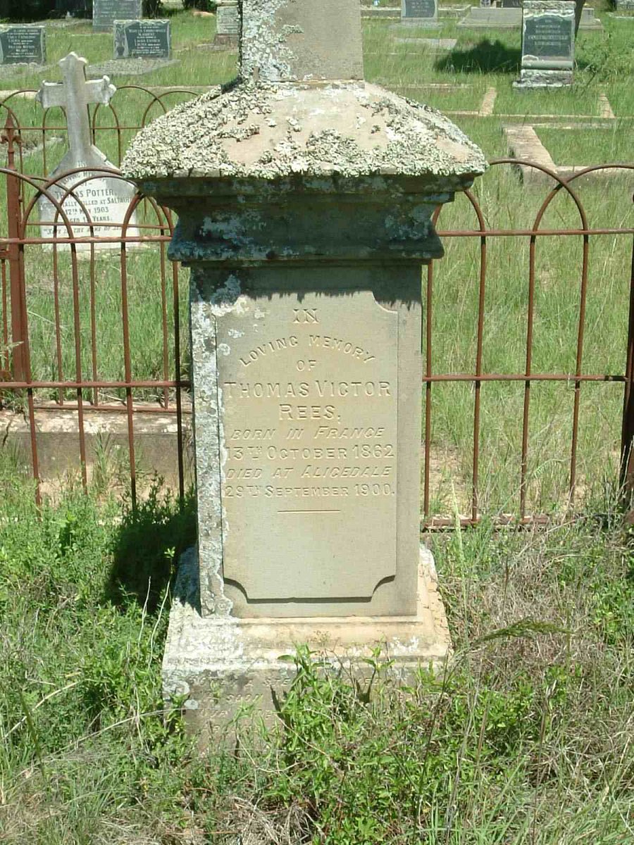 REES Thomas Victor 1862-1900