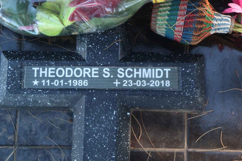 SCHMIDT Theodore Saville 1986-2018